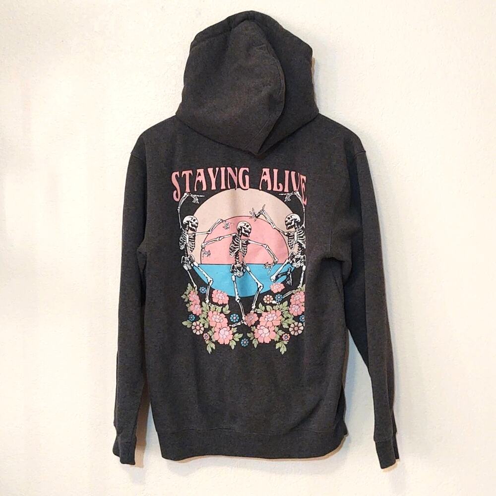 Obsessive Love Staying alive sweatshirt hoodie beimar tag